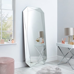 3D Geo Leaner Mirror 160x70cm