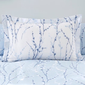 Belle Blue Oxford Pillowcase