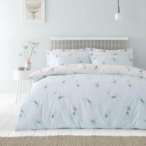 Dragonflies Blue Reversible Duvet Cover And Pillowcase Set Dunelm - Sage Green Bedding Dunelm Dragonflies Blue Reversible Duvet Cover And Pillowcase Set Dunelm - Sage Green Bedding Dunelm