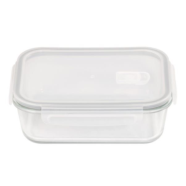 Borosilicate Glass 1.3L Food Storage with Vented Lid image 1 of 2