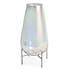 5A Large Lustre Glass Vase Clear