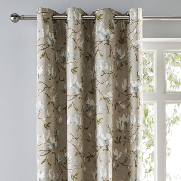 Magnolia Green Eyelet Curtains  undefined
