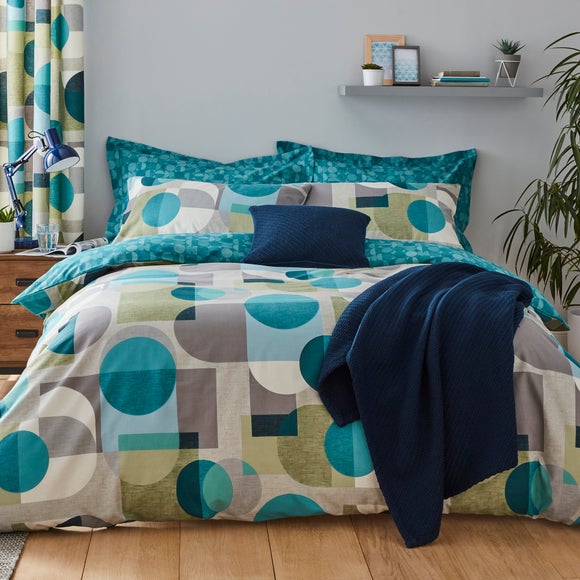 turquoise bedding dunelm