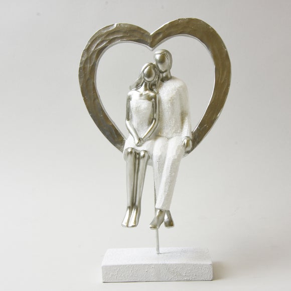 Couple In Heart Ornament