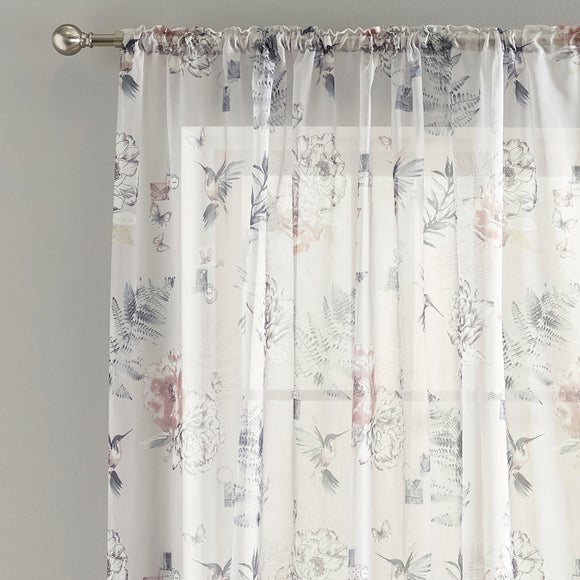 Dunelm on sale voile curtains