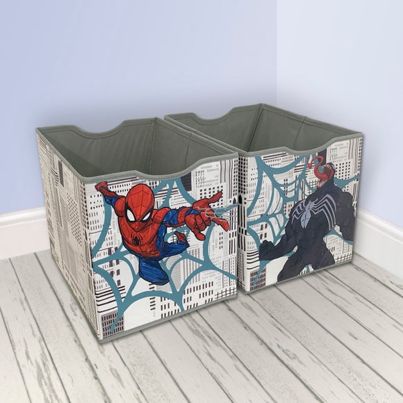 spiderman toy box dunelm