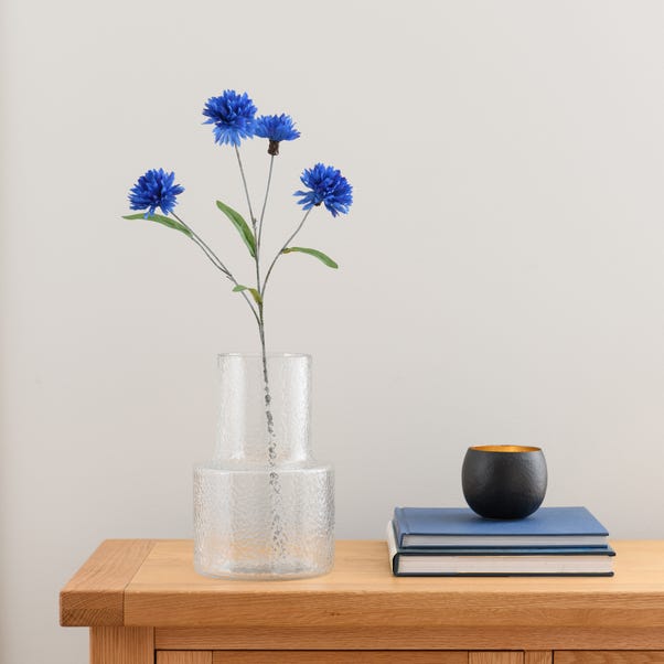 Artificial Blue Cornflower Stem image 1 of 4