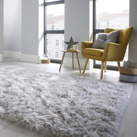 Sheepskin best sale throw dunelm