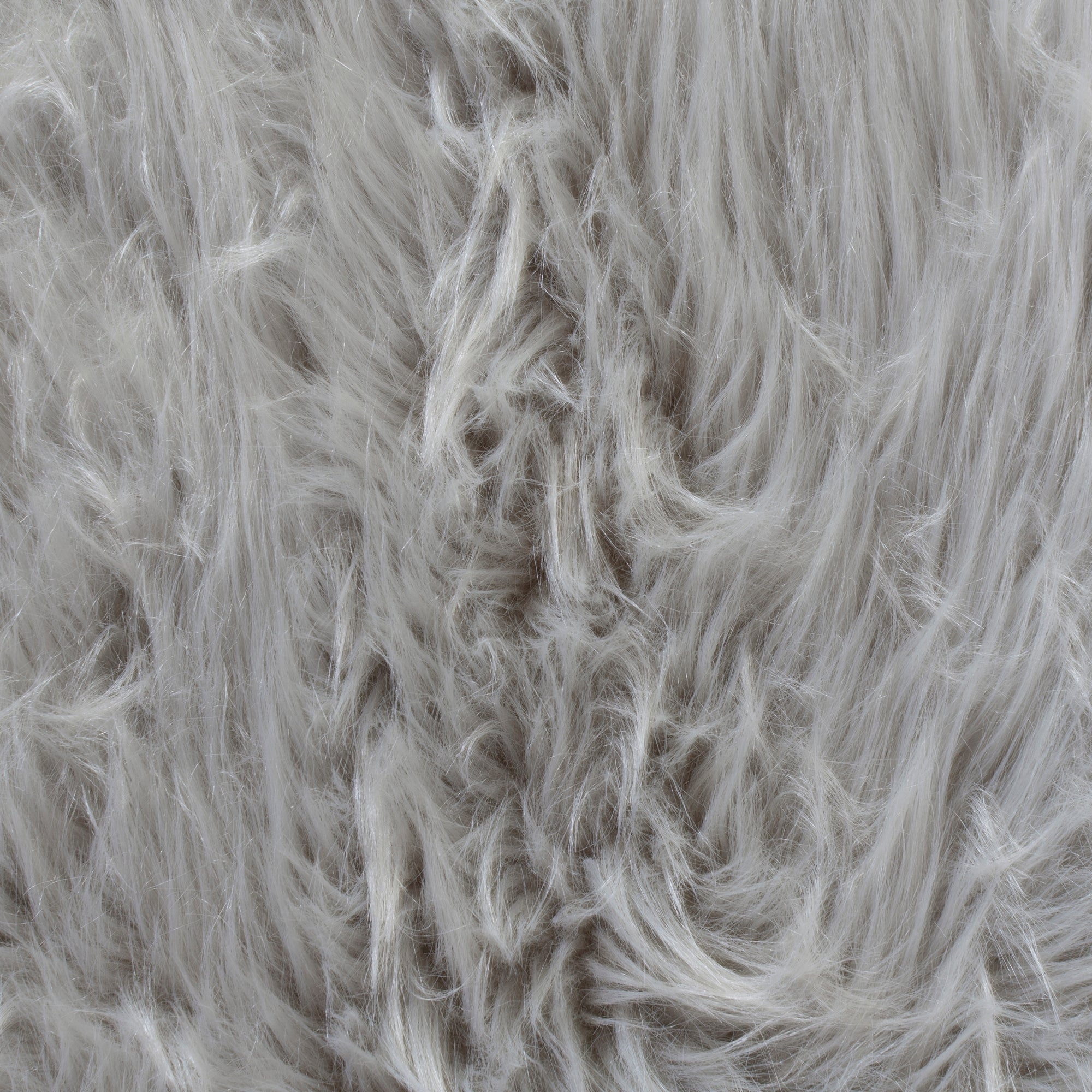 Faux Fur Grey Sheepskin Rug | Dunelm