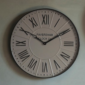 Harper Clock Stone 60cm