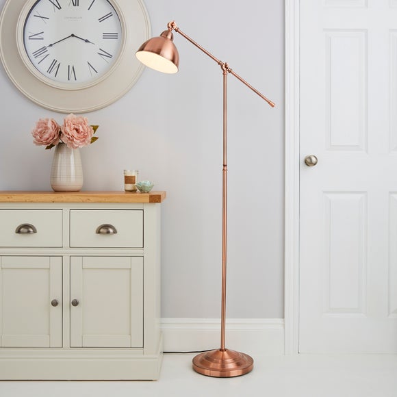 copper lamps dunelm