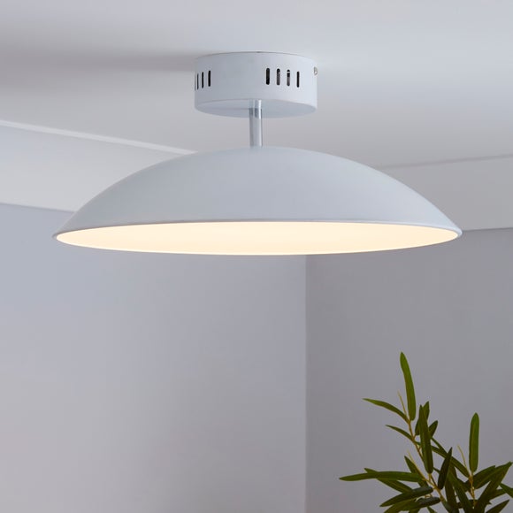 Dunelm semi flush on sale ceiling lights