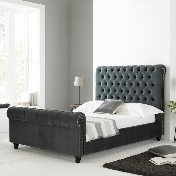 Dunelm on sale grey beds