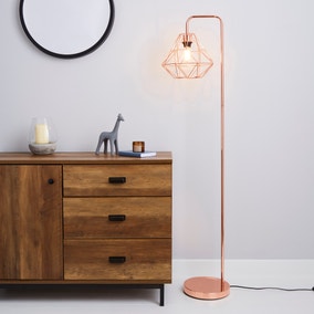 Bremen Copper Floor Lamp