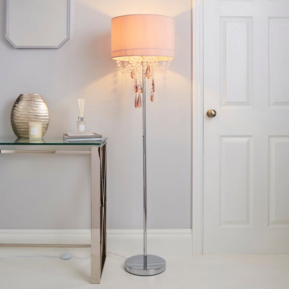 pink tall lamp