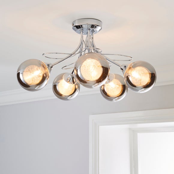 Dunelm flush deals ceiling light