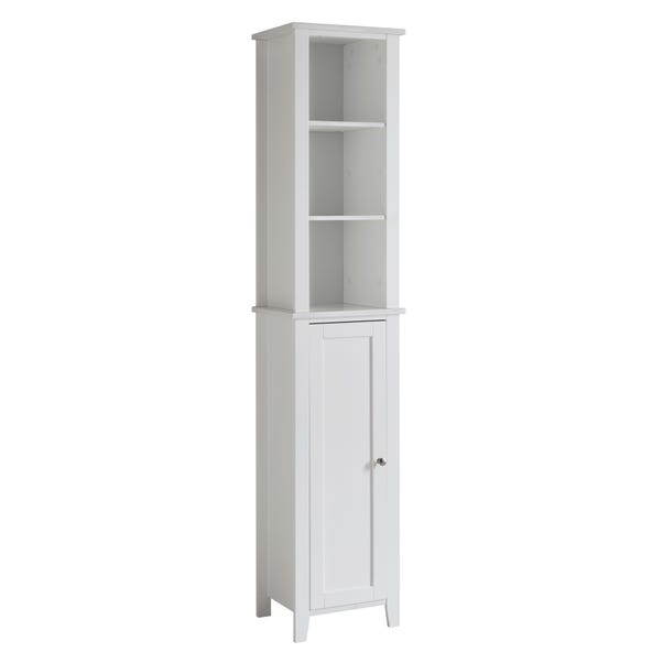 Marble Effect Tall Cabinet image 1 of 6