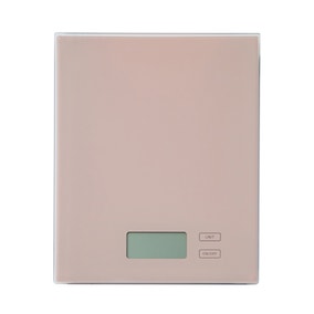 Dunelm Electronic Blush Pink Kitchen Scales