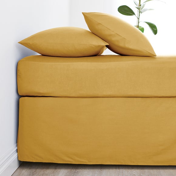 Non Iron Plain Fitted Sheet Dunelm
