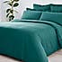 Non Iron Plain Fitted Sheet Teal (Blue) undefined