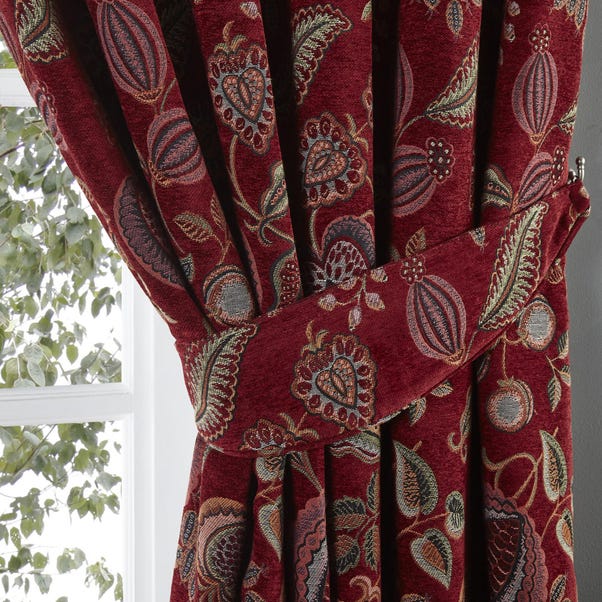 Edina Red Curtain Tieback image 1 of 1