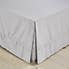 Dorma 500 Thread Count 100% Cotton Sateen Silver Valance  undefined