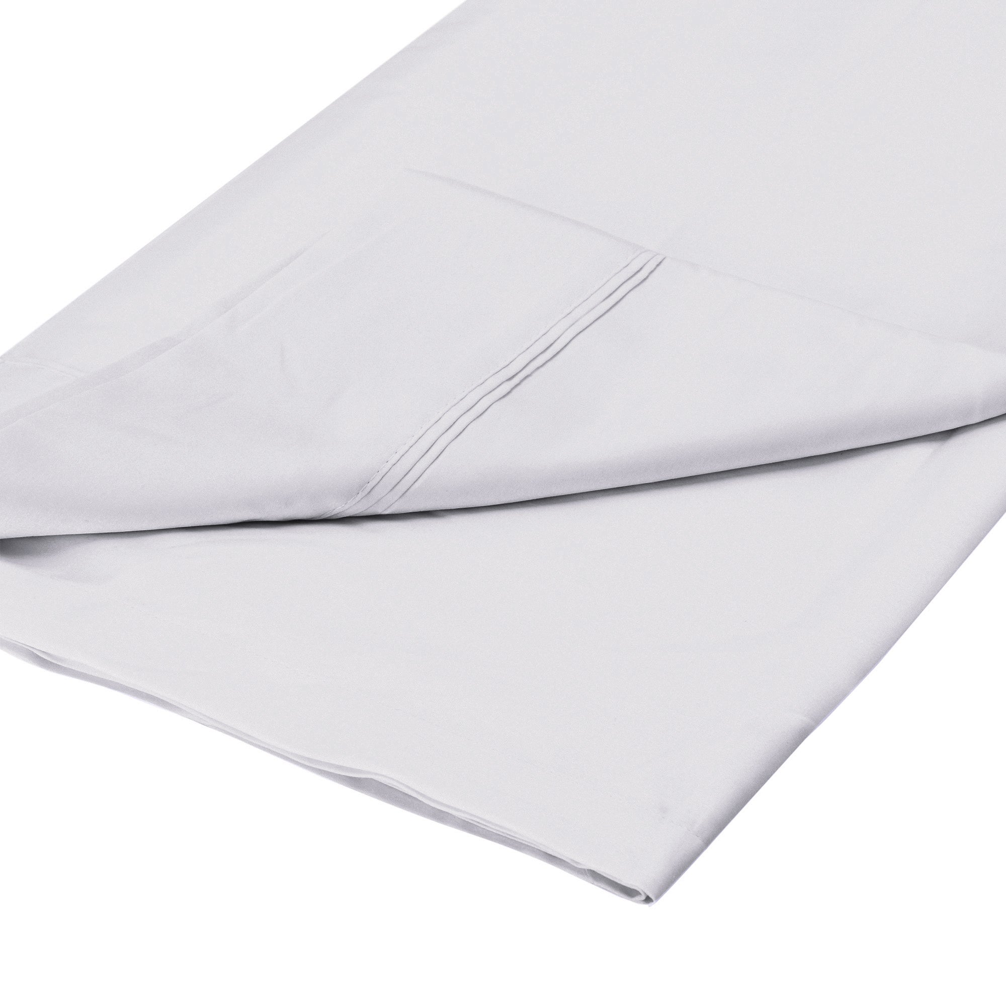 Pure Comfort 100% Cotton Sateen Flat Sheets
