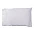 Dorma 500 Thread Count 100% Cotton Satin Plain Cuffed Pillowcase Silver