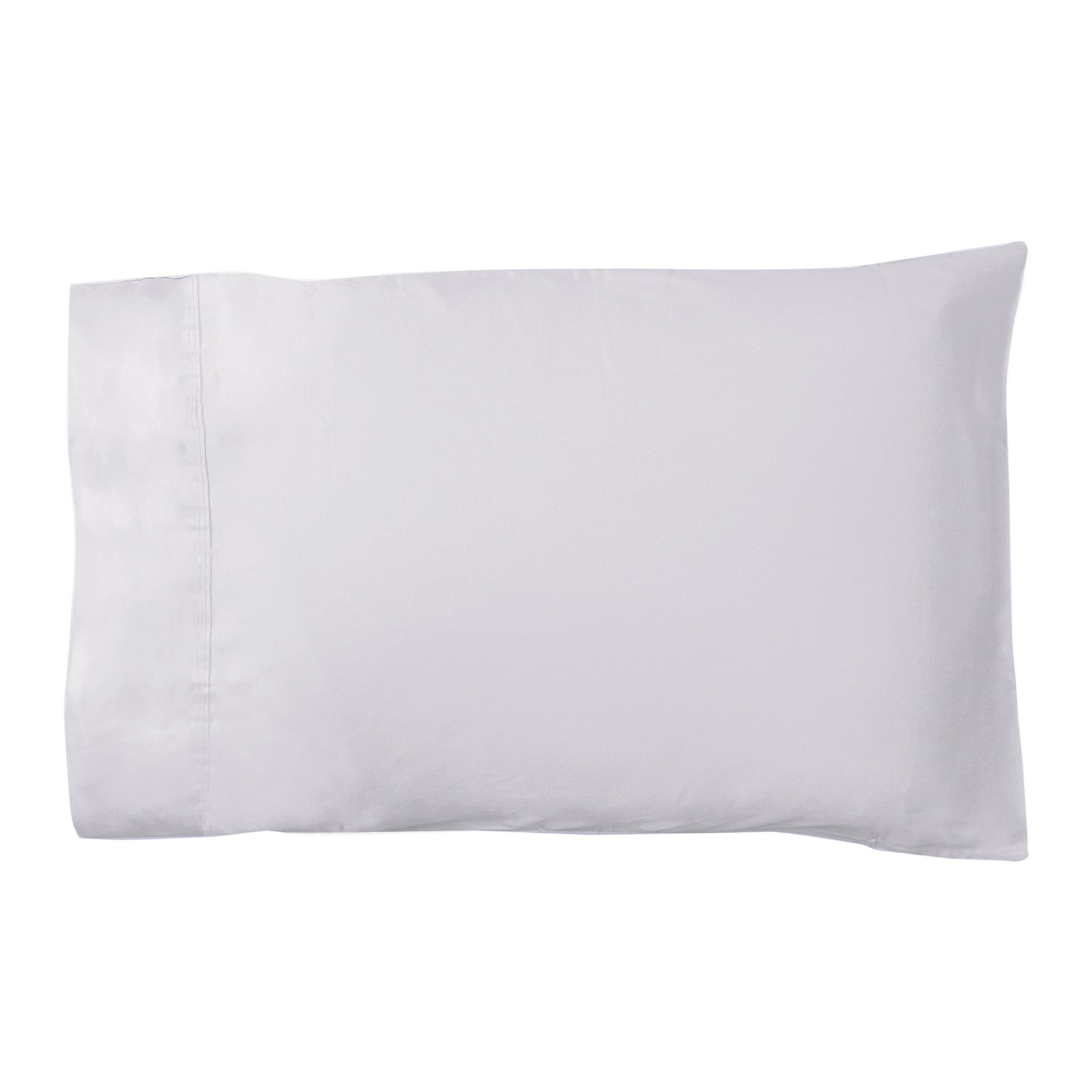 Dorma 500 Thread Count 100% Cotton Sateen Plain Cuffed Pillowcase