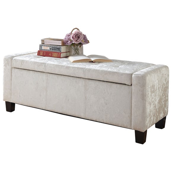 Dunelm cream deals ottoman