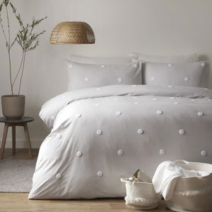 Appletree Dot 100 Cotton Duvet Cover And Pillowcase Set