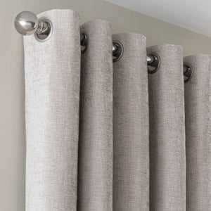 Chenille Eyelet Curtains -blackout Thermal Available-