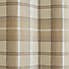 Highland Check Natural Eyelet Curtains  undefined