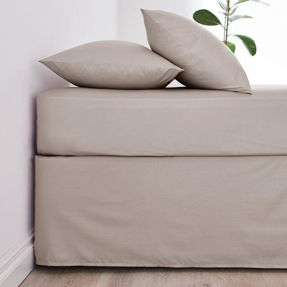 Non Iron Plain Fitted Sheet Dunelm