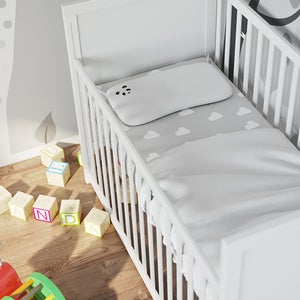 Panda Kids Bamboo Memory Foam Baby Pillow