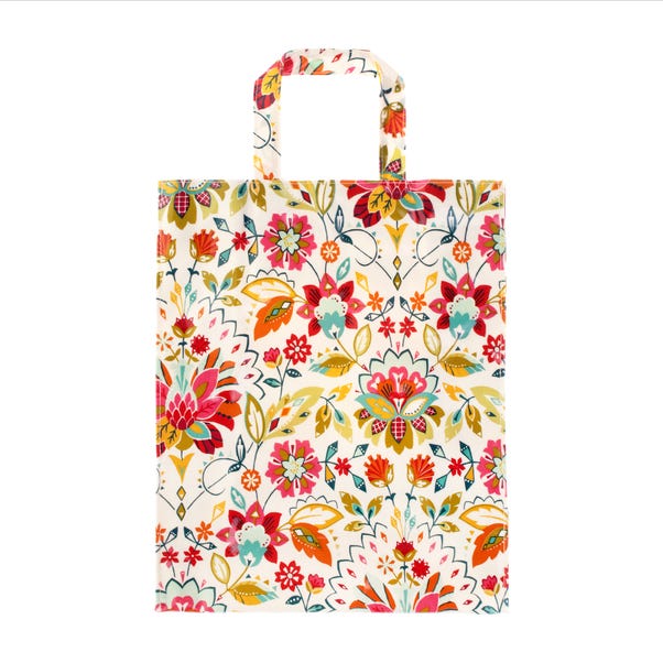 Ulster Weavers Bountiful Floral PVC Medium Reusable Shopping Bag image 1 of 3