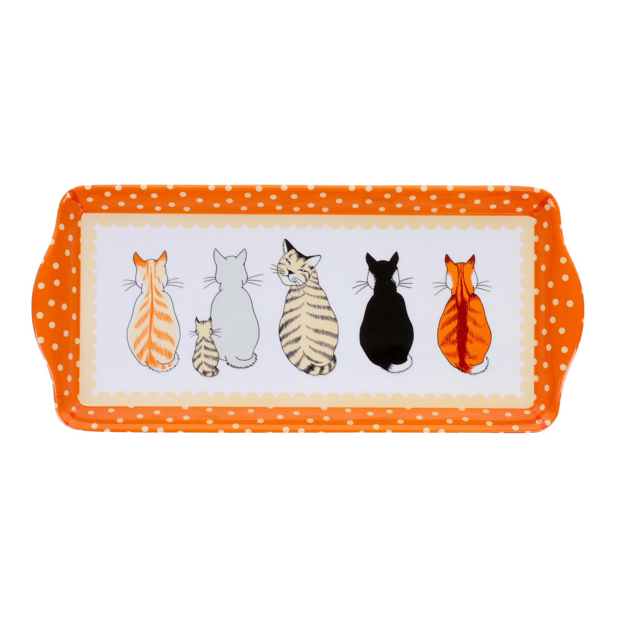 Ulster Weavers Cats in Waiting Small Melamine Tray