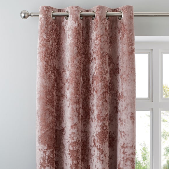 dunelm pink curtains