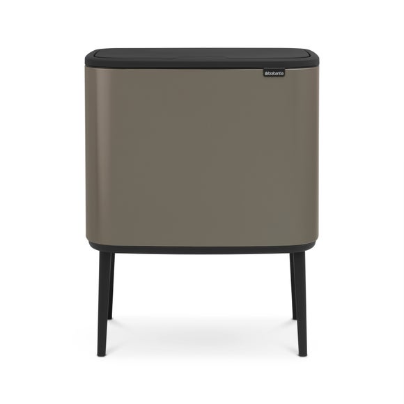 Photos - Waste Bin Brabantia Bo Touch 36 Litre Platinum Bin 