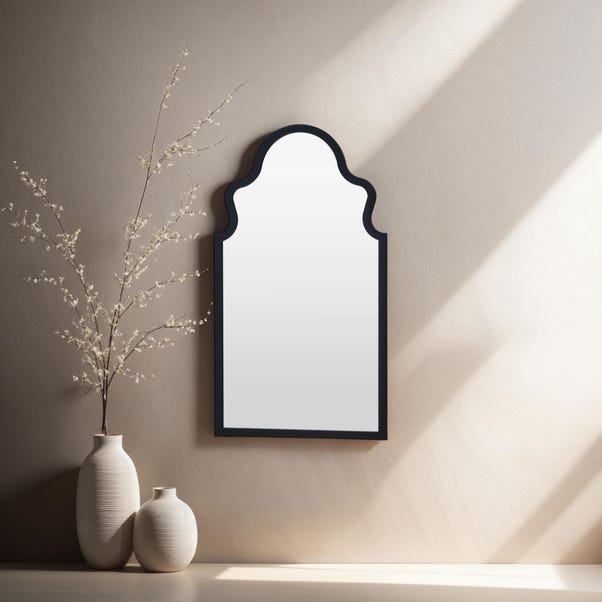Yearn Black Moroccan Mirror Cm 60x107cm Dunelm Yearn Black Moroccan Mirror Cm 60x107cm, Moroccan Wall Mirrors Uk