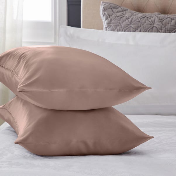 Dorma Rose Silk Pillowcase | Dunelm