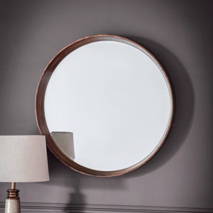 Cedar & Sage Sutton Round Wall Mirror