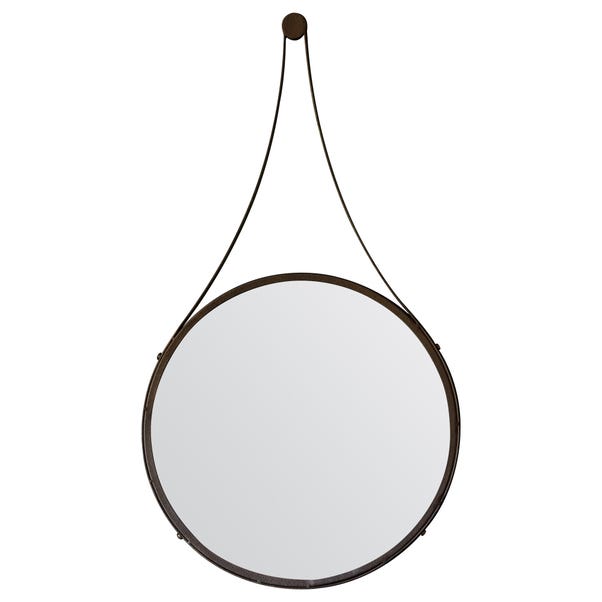 Alberton Round Hanging Wall Mirror image 1 of 3