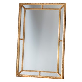 Mansfield Rectangle Mirror Gold 121x80cm