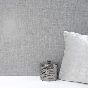 Scandi Textured Grey Wallpaper