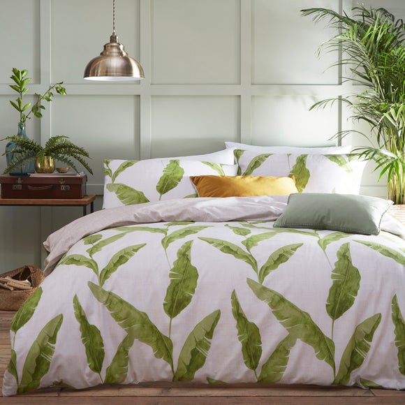 leaf design duvet cover