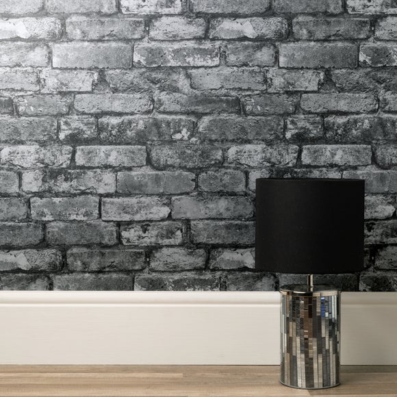 White And Grey Brick Wall Texture Background With Space For Text White Bricks  Wallpaper Home Interior Decoration Architecture Concept Background For Sad  Hopeless And Despair Concept Stock Photo  Download Image Now 