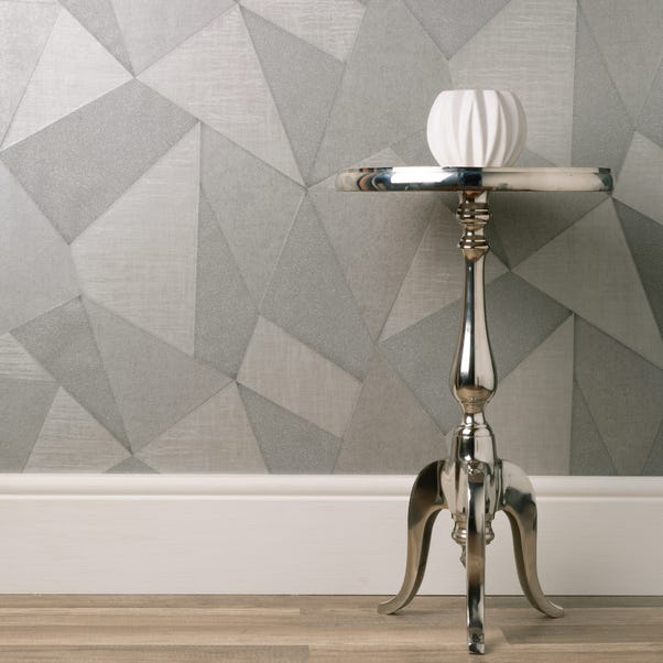 Milano Fractal Mid Grey Wallpaper image 1 of 1