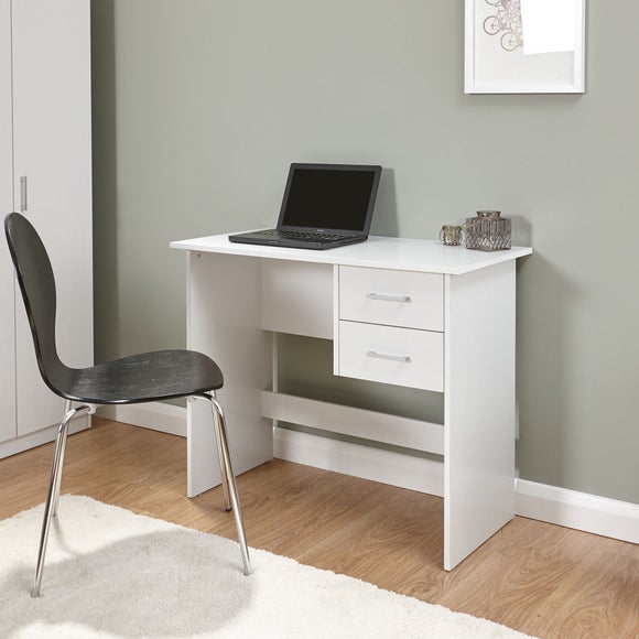 white desk 90 cm