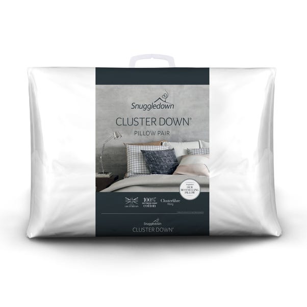 Snuggledown Clusterdown Pillow Pair White